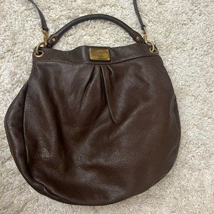 Marc by Marc Jacobs Classic Q Hillier Hobo Leather Large